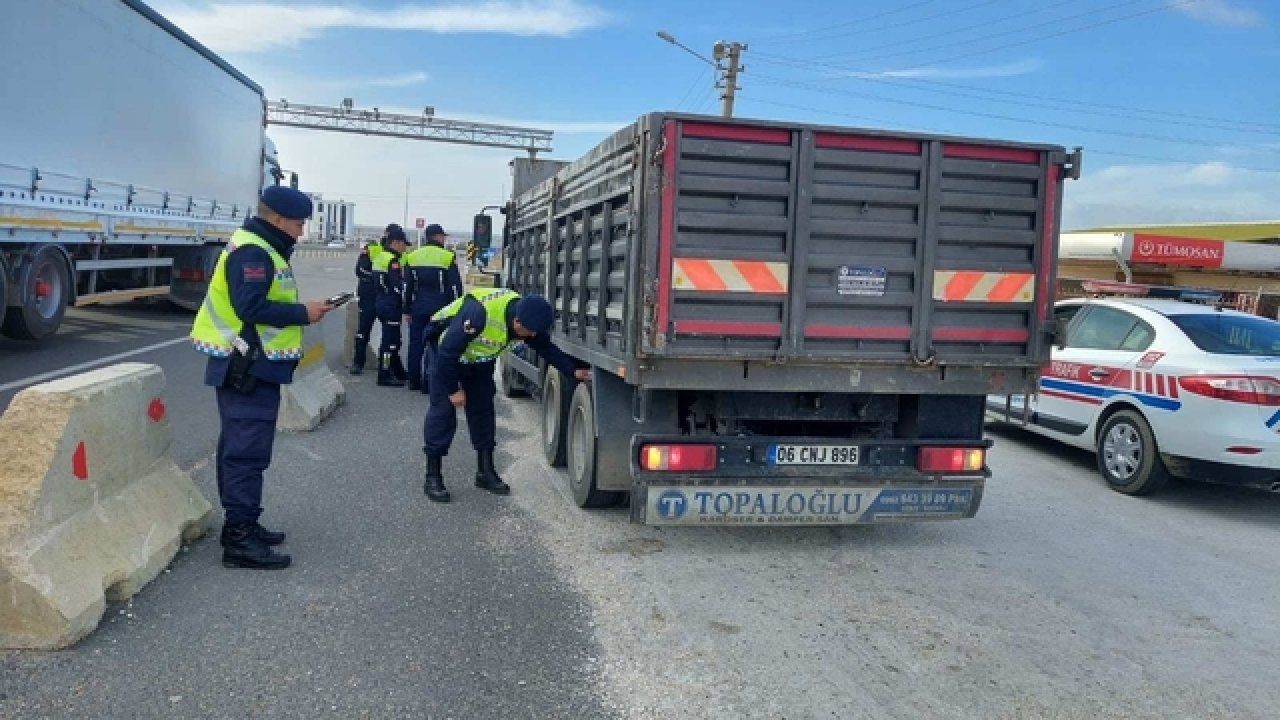 Edirne'de Kış Lastiği Denetimi Gerçekleştirildi