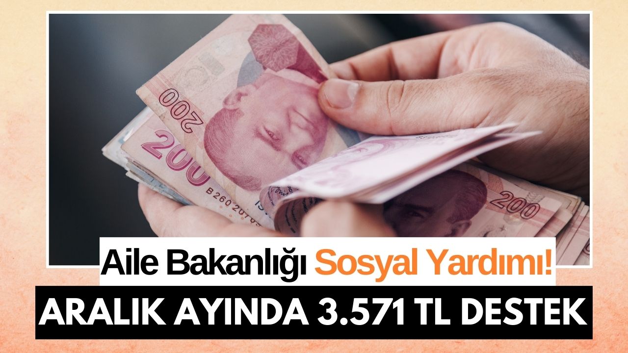 Gelecek Hafta 3500 TL’yi Geçen Sosyal Yardım Verilebilir!