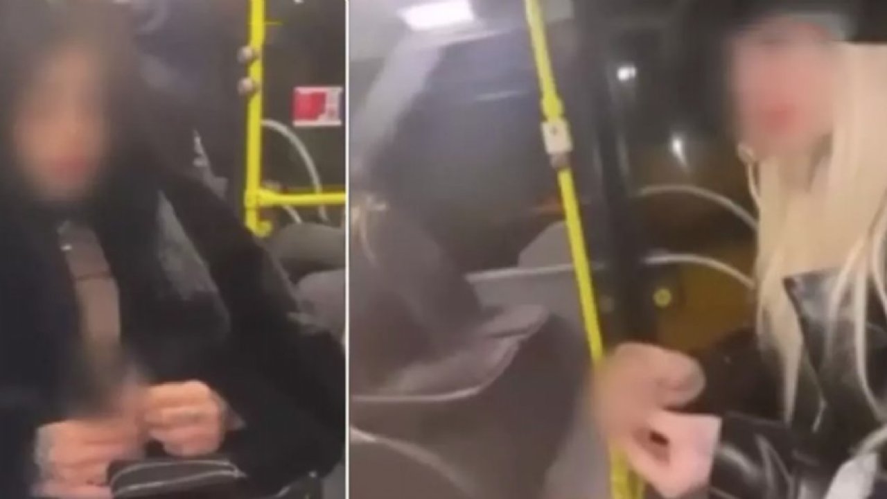 Metrobüste 3 Şahıs Uyuşturucu Maddeyle Görüntü Paylaştı