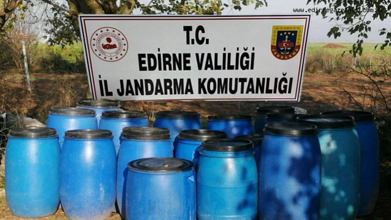 Edirne'de 161 Litre Sahte İçki Ele Geçirildi