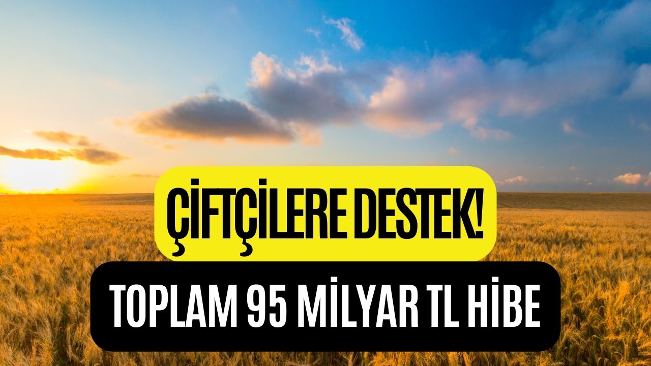 Tarım ve Orman Bakanı Açıkladı! 95 Milyar TL Hibe Verildi