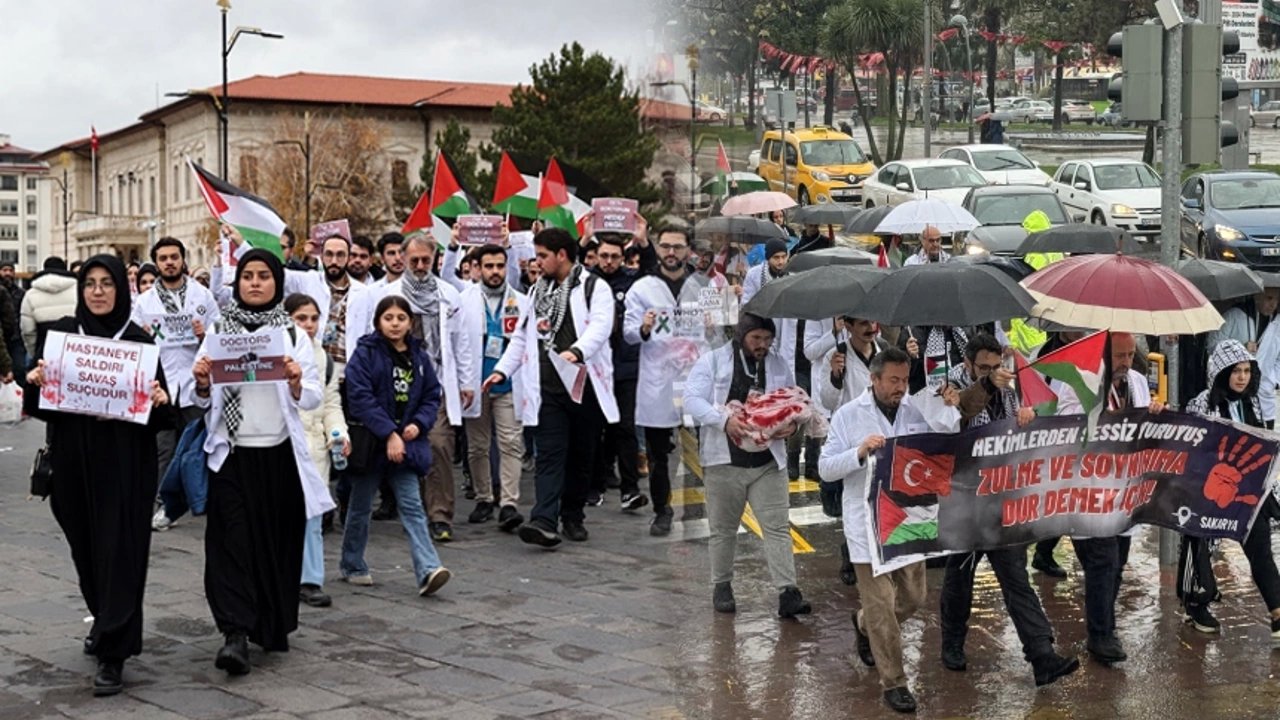 Tekirdağ'da Sağlık Çalışanları Sessiz Yürüyüş Yaptı