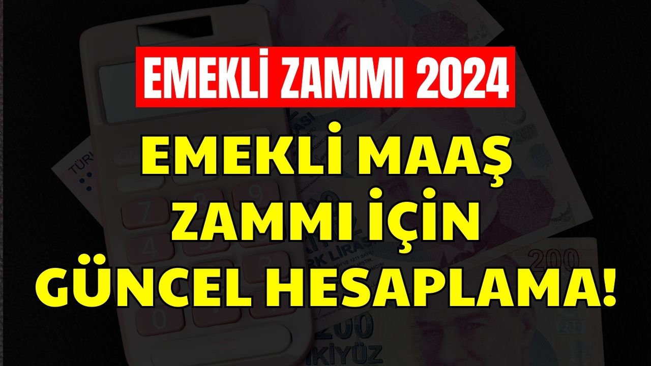 Emekli Zammına Sayılı Günler Kaldı! 2024 Yılı Zam Hesaplaması