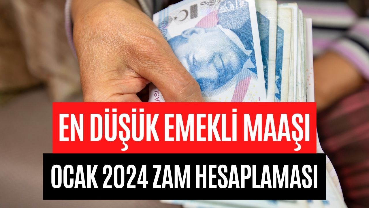 7500 TL Emekli Maaşı Alanlar Baksın! Ocak 2024 Emekli Zammı