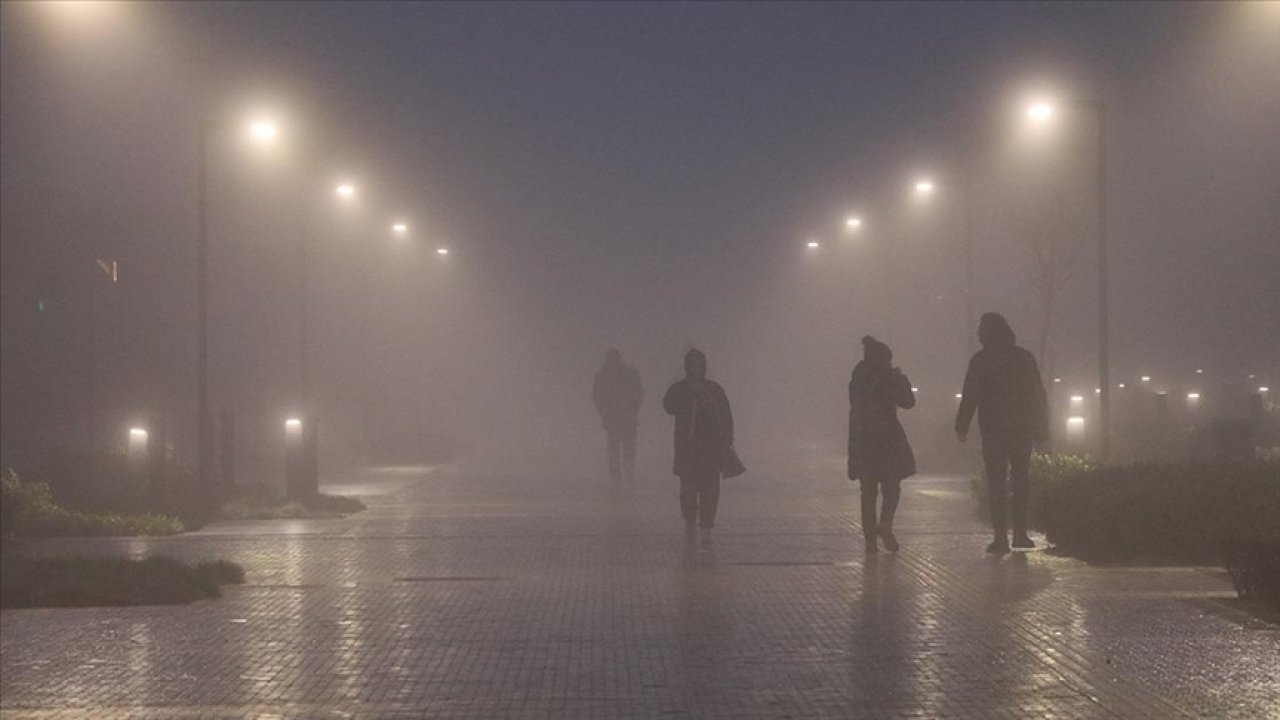 Edirne'de Yoğun Sis Etkili oluyor