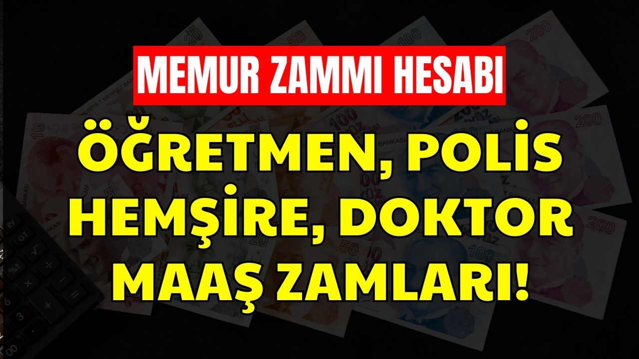 Meslek Meslek Zamlı Maaş Tablosu! Tek Tek Hesaplandı