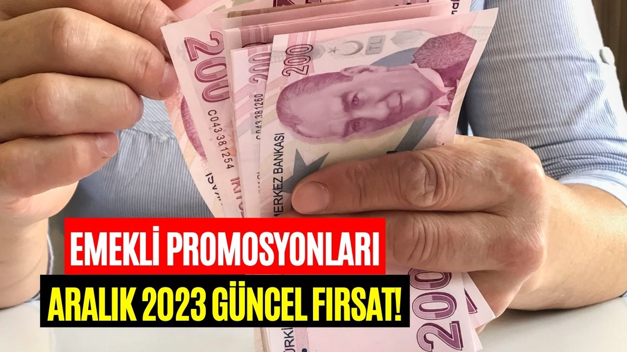 Ziraat Bankası, Vakıfbank, Halkbank Aralık Ayı Emekli Promosyonu!