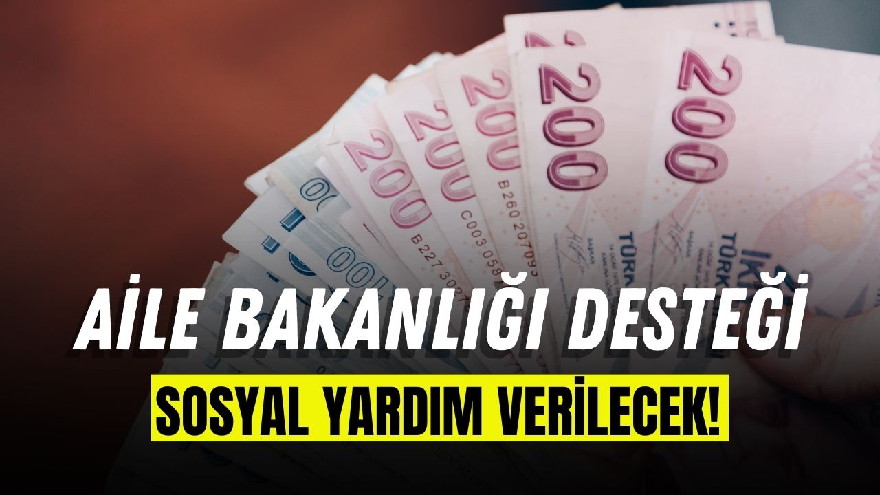 Bakanlık 2024'ün İlk Ayında Ödeme Yapacak! Ocak Ayı Sosyal Yardımı