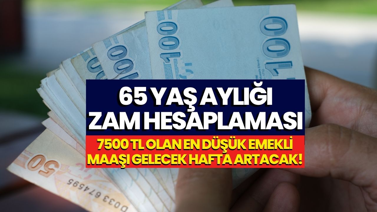 65 Yaş Aylığı Alanlar Mutlu Olacak! İşte Beklenen Zam