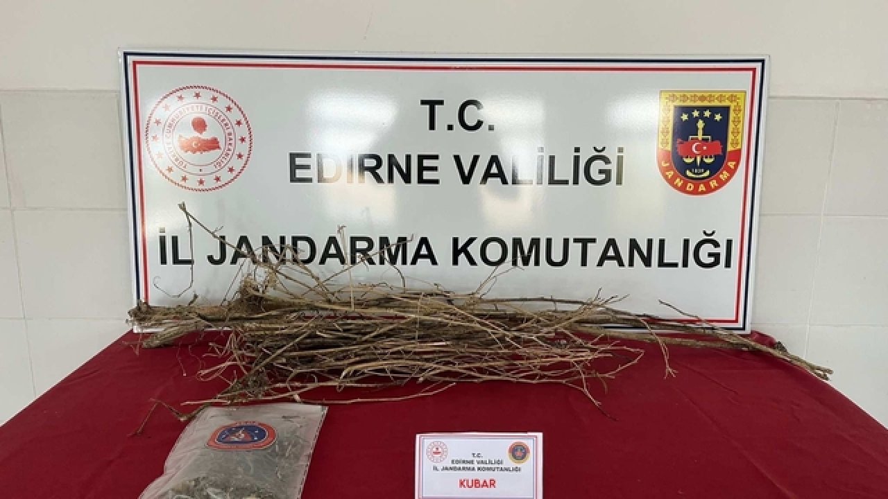 Edirne'de Evlerinde Uyuşturucuyla Yakalanan 2 Şahıs Gözaltına Alındı