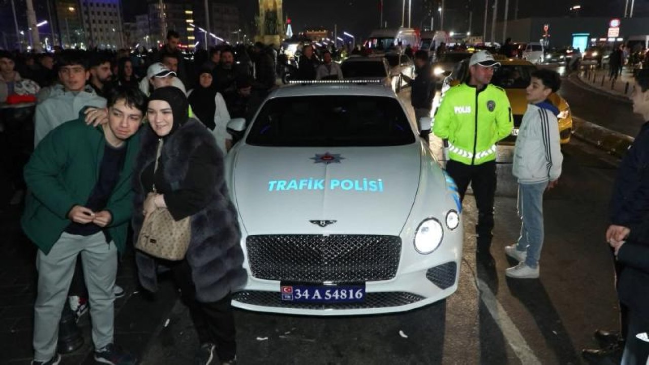 Suç Örgütlerinden Alınıp Polis Aracı Yapılan Lüks Otomobil İlgi Gördü