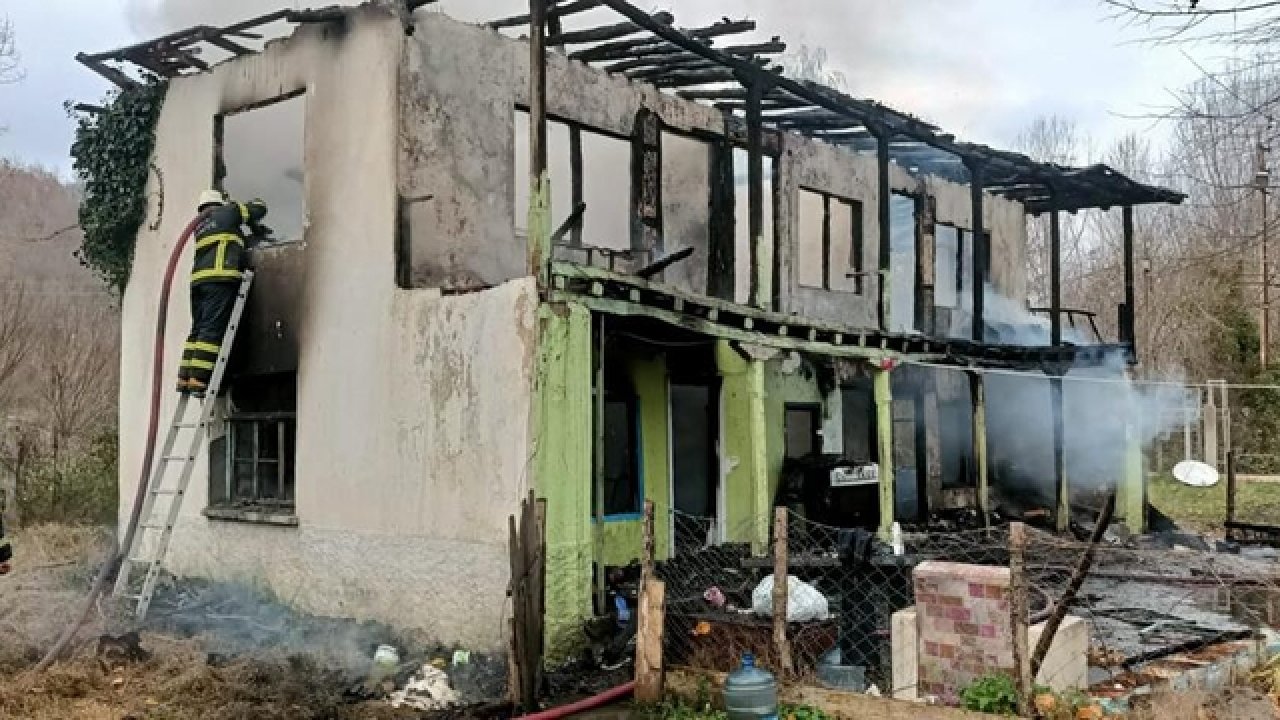 Kırklareli'ndeki Bir Evde Yangın Çıktı