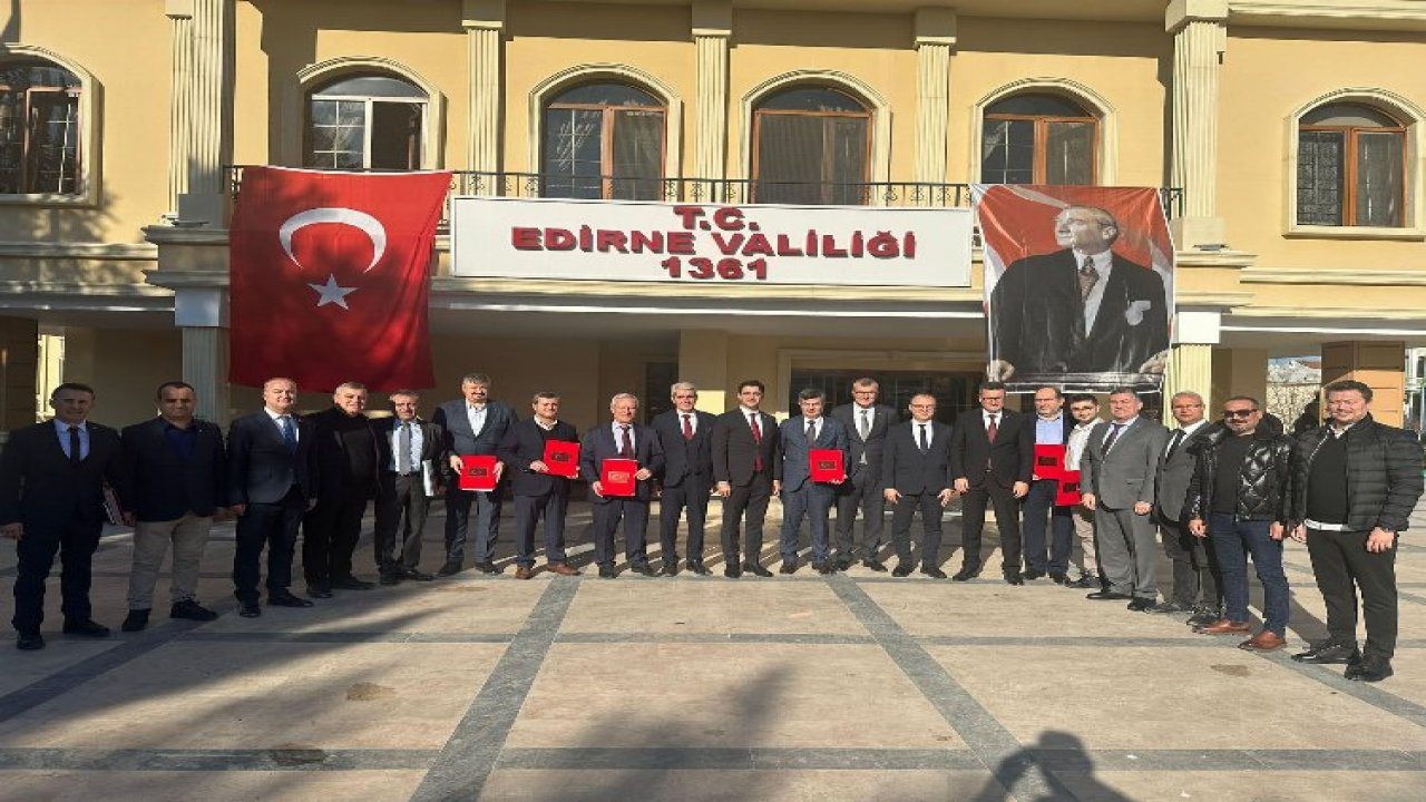 İpsala OSB'de Yer Teslimi Yapıldı