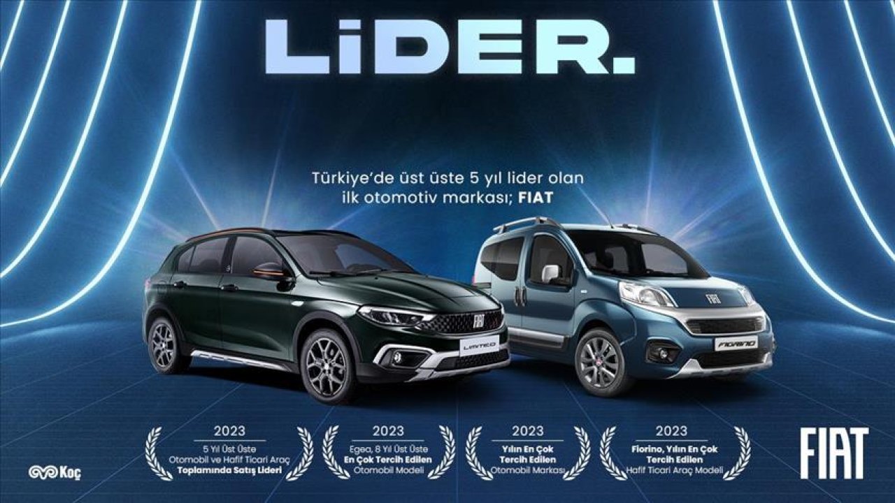 FIAT Pazar Lideri Olan Otomotiv Markası Olmayı Sürdürüyor