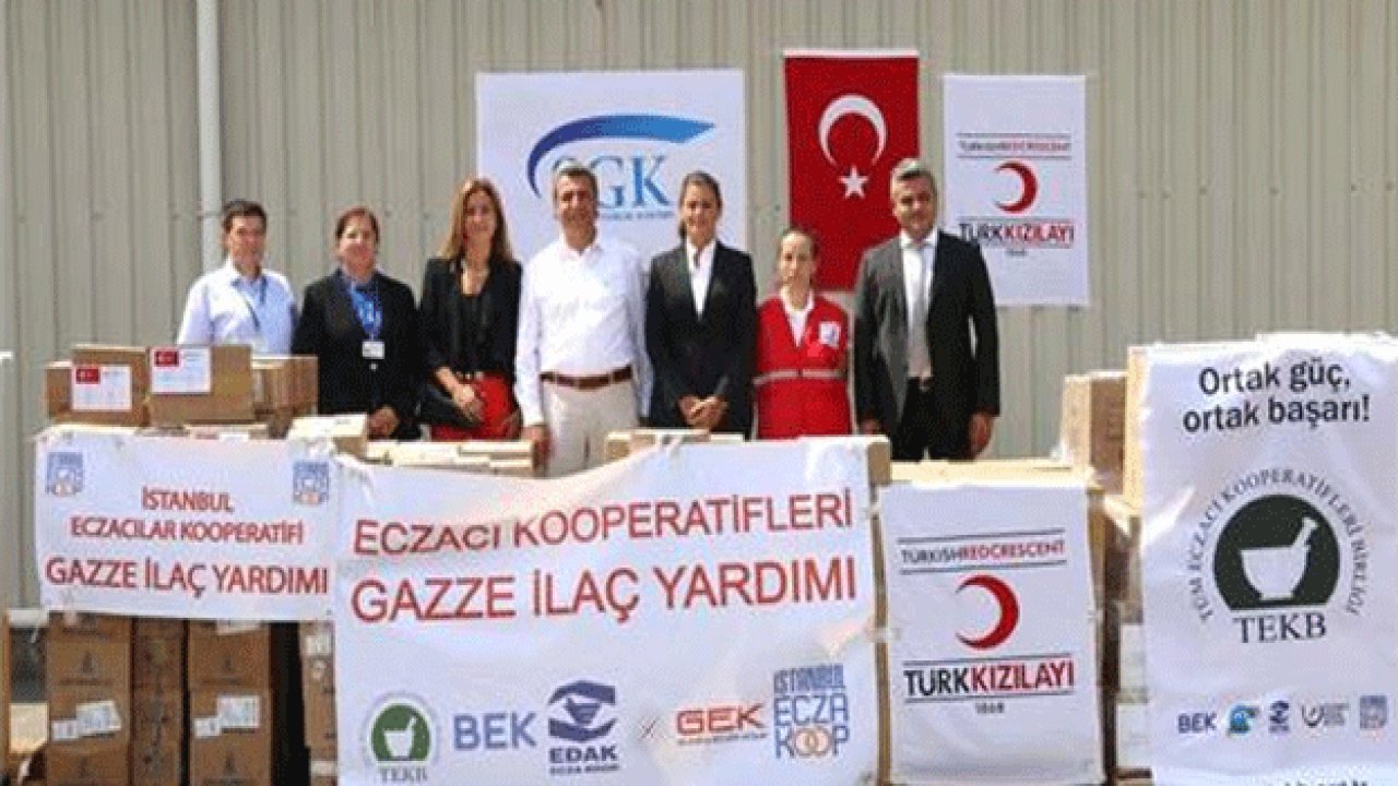 Gazze'ye Eczacılardan İlaç Yardımı Kampanyası