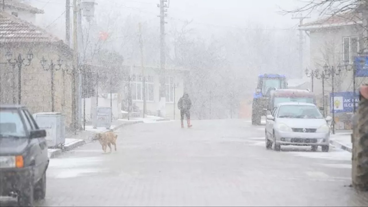 Tekirdağ'da Soğuk Hava Etkili Oldu